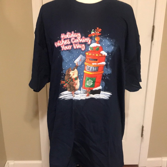 Gildan Tops - Holiday postal t shirt